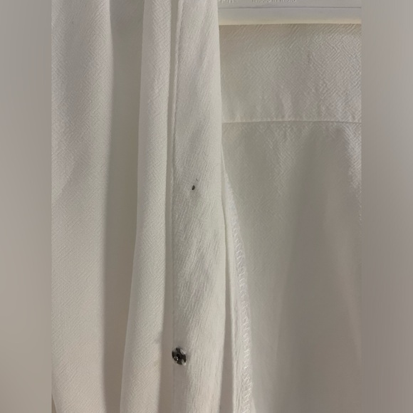 Frank and Oak White Wrap Top - Picture 9 of 9